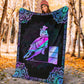 Horse Love Run So Fast Flannel Blanket For Cozy Bedroom Sofa Decor