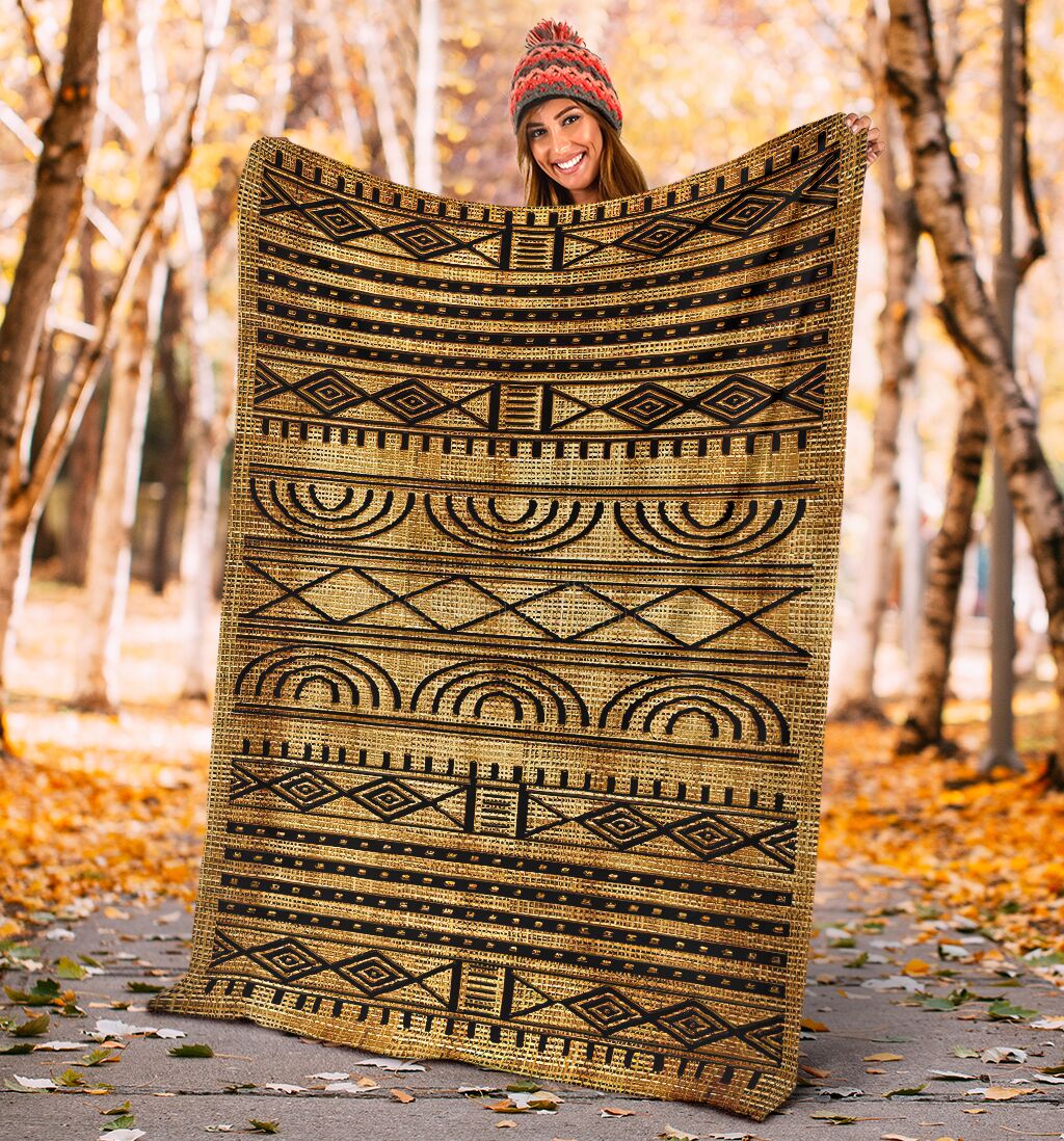 Ethnic Love Beautiful Life Flannel Blanket For Cozy Bedroom Sofa Decor