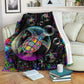 Turtle Lovers Turtle Playing Flannel Blanket For Cozy Bedroom Sofa Decor