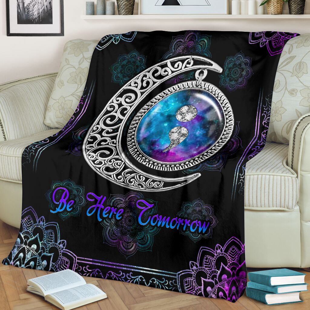 Mental Health Awareness Hope Flannel Blanket For Cozy Bedroom Sofa Decor