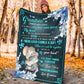 Autism Awareness Son Gift Flannel Blanket For Cozy Bedroom Sofa Decor