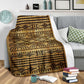 Ethnic Love Beautiful Life Flannel Blanket For Cozy Bedroom Sofa Decor