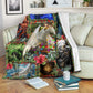 Dragon Christmas Love Flannel Blanket For Cozy Bedroom Sofa Decor