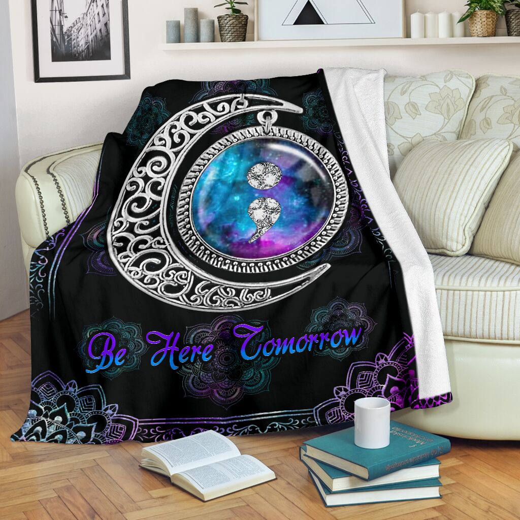 Mental Health Awareness Hope Flannel Blanket For Cozy Bedroom Sofa Decor