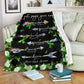 God Says You Are Mental Health Awareness Flannel Blanket For Cozy Bedroom Sofa Decor