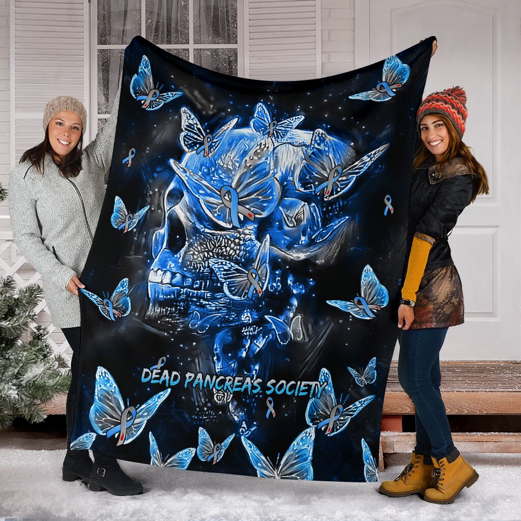 Diabetes Awareness Flannel Blanket For Cozy Bedroom Sofa Decor
