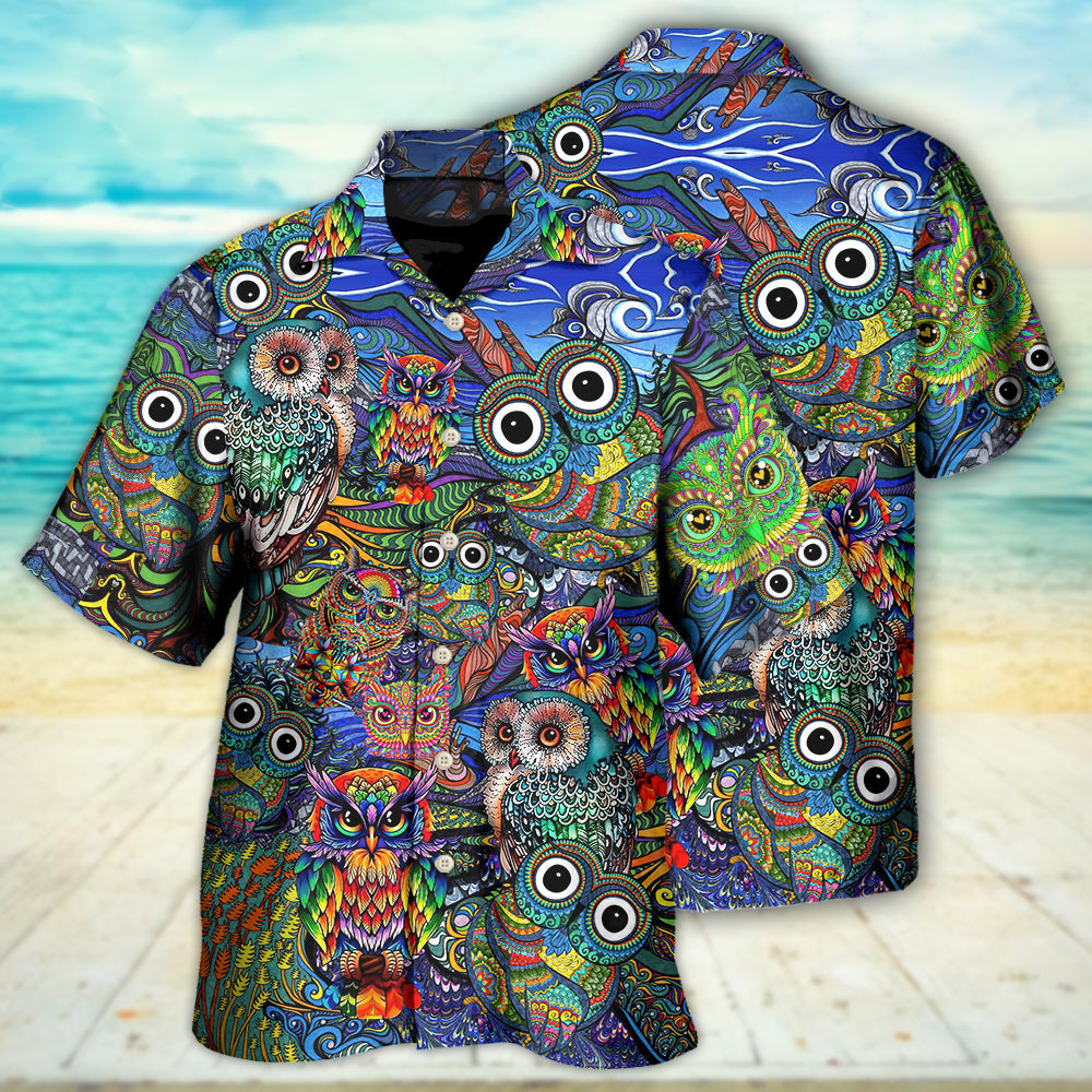 Bohemian Peace Nice Hawaiian Shirt For Vacation Days And Relaxed Coastal Outings