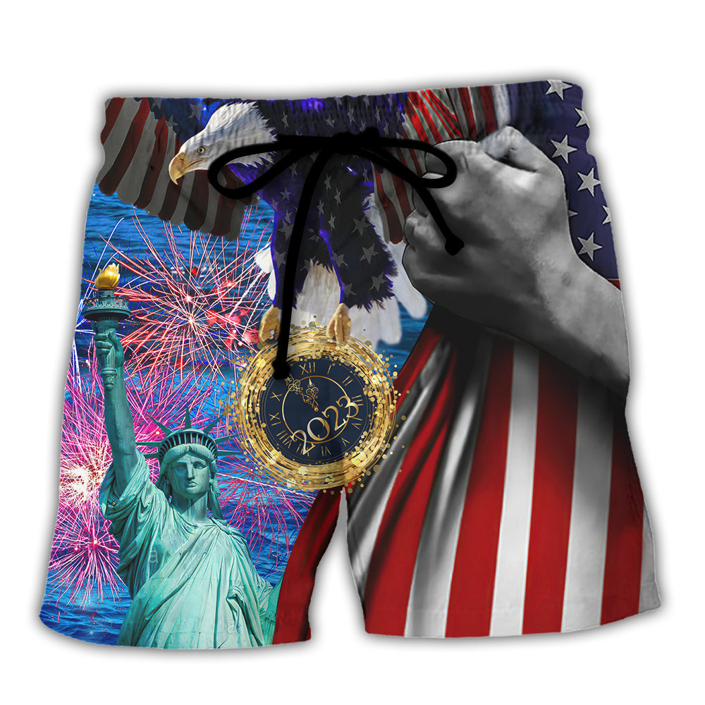 Year Freedom America Beach Shorts For Summer Vacations And Warm Weather Wardrobe