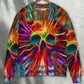 Rainbow Color Skull Sweater For Casual Wear Parties And Thoughtful Gifting