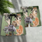 Lawn Care Bowling Cat Beach Shorts Pattern Detail For Vacation Style And Lightweight Summer Style