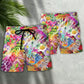Parasailing Born To Fly Forced To Work Colorful Beach Shorts For Beach Getaways And Comfortable Summer Wear