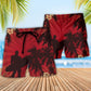 Coastal Beach Shorts Pattern Detail For Poolside Fun And Relaxed Casual Wear