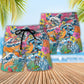 Paddleboarding Beach Shorts Pattern Detail For Sunny Day Adventures And Everyday Comfort