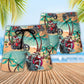 Driving With Santa Summer Beach Christmas In Beach Shorts For Warm Weather Celebrations