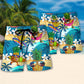 Surfing Funny Pineapple Surf Instead Of Walking Beach Shorts For Marine Inspired Outdoor Wear