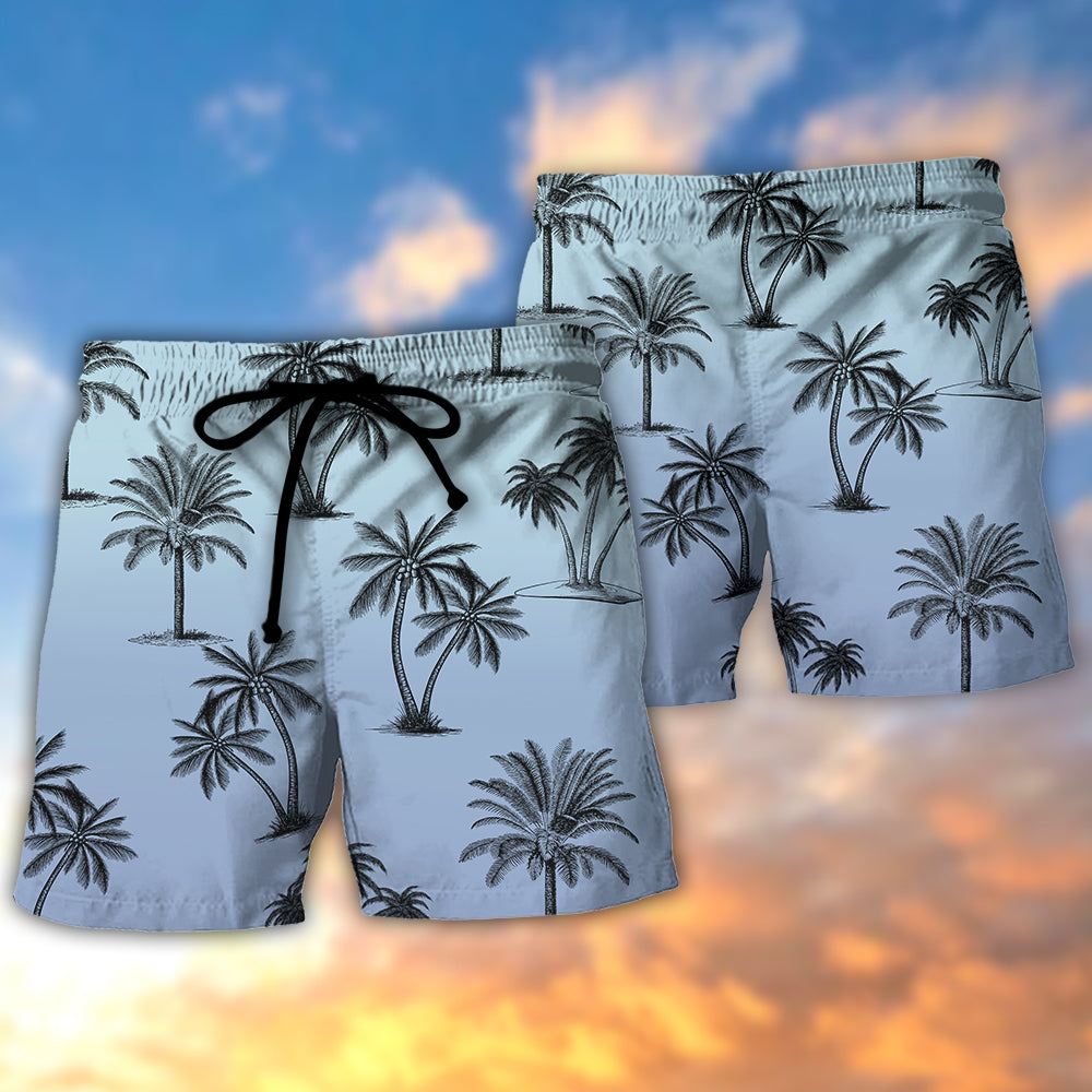 Hawaii Beach Shorts Pattern Detail For Casual Outings And Lightweight Summer Style