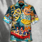 Tropical Water Rafting River Team Hawaiian Shirt Relaxed Style View For Resort Wear