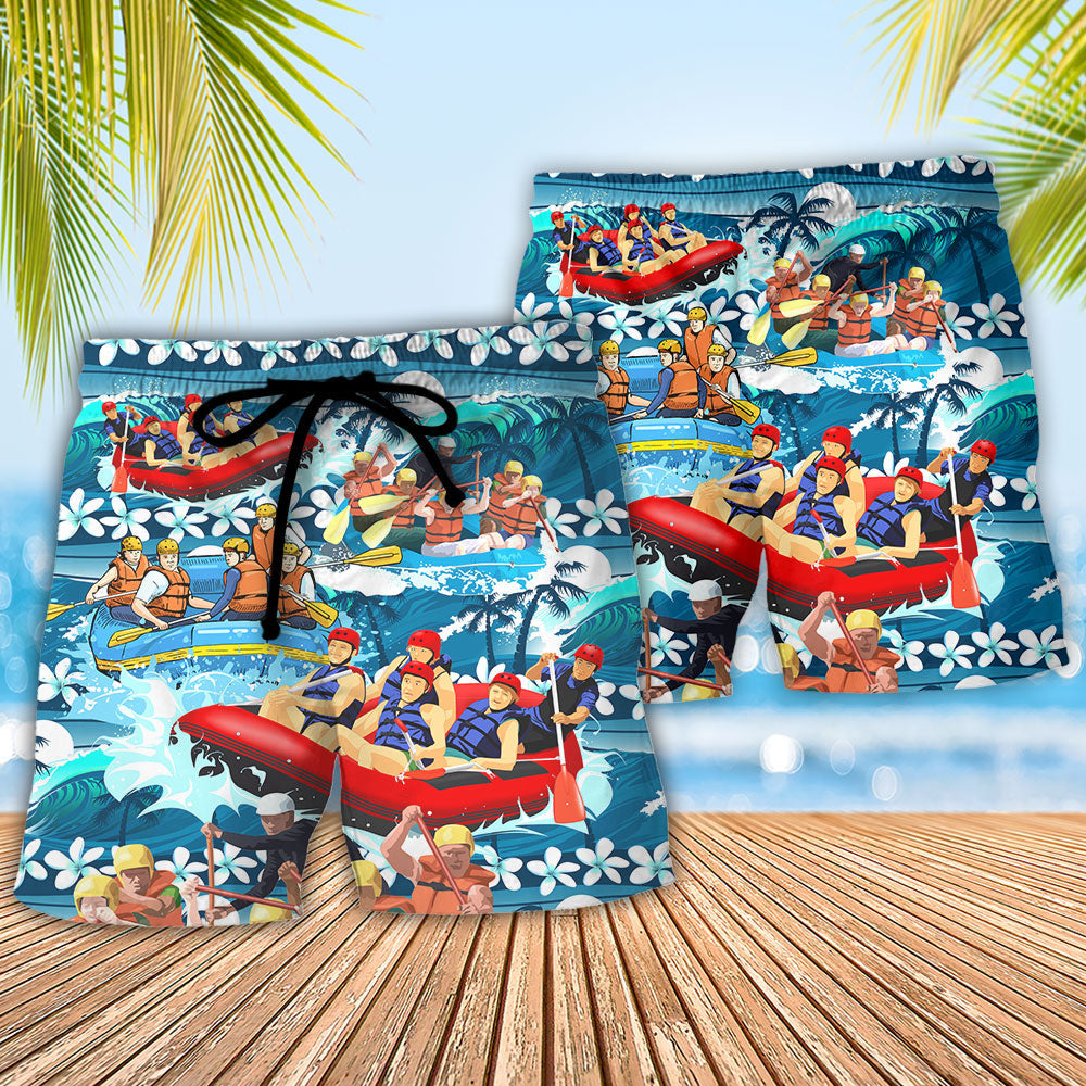 Rafting Don't Be Jealous Because I Raft Better Beach Shorts For Sunny Getaways And Casual Coastal Wear