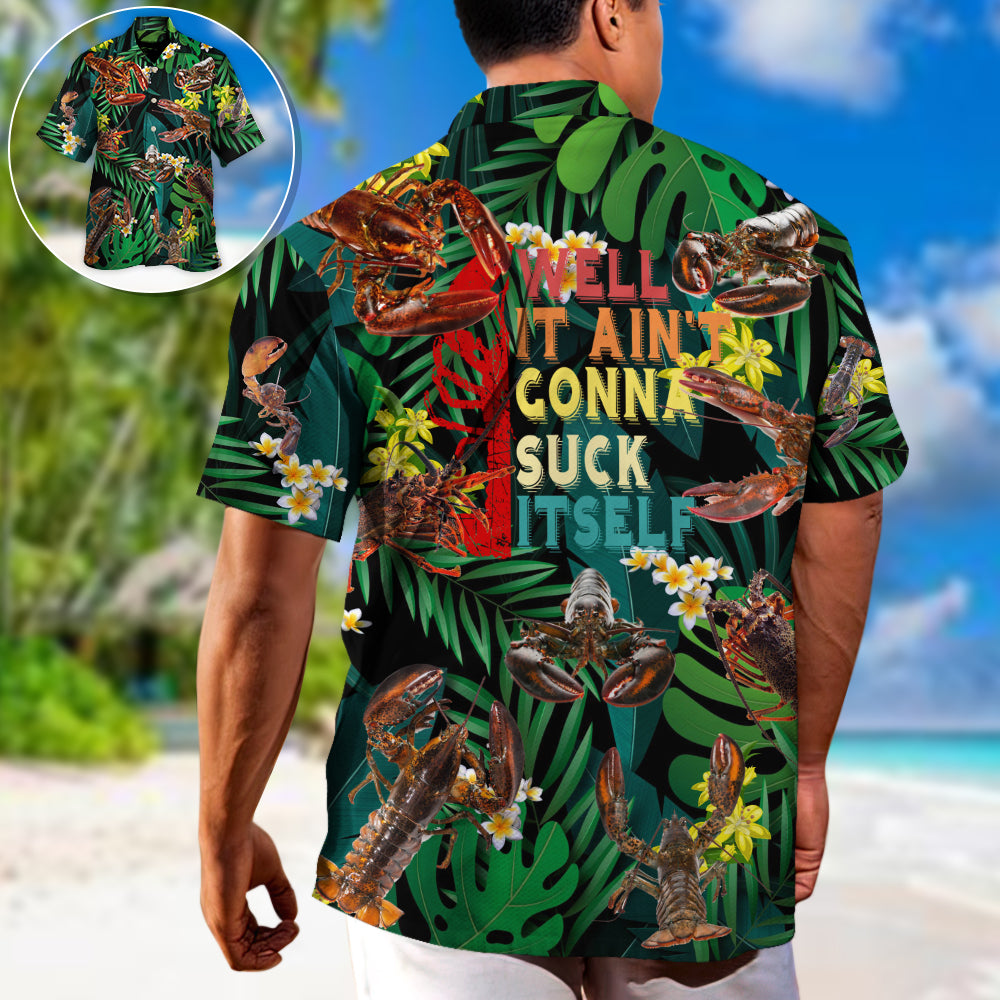 Funny Grill Food Hawaiian Shirt Summer Design Detail For Tropical Vacations