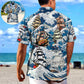Sailing Vessel Alive Beyond Mechanical Power Hawaiian Shirt Design View For Resort Travel And Thoughtful Gifting