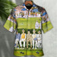 Lawn Bowling Family Hawaiian Shirt Summer Design Detail For Resort Wear