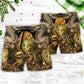Dragon Love Life Moon Journey Style Beach Shorts For Weekend Adventures And Comfort