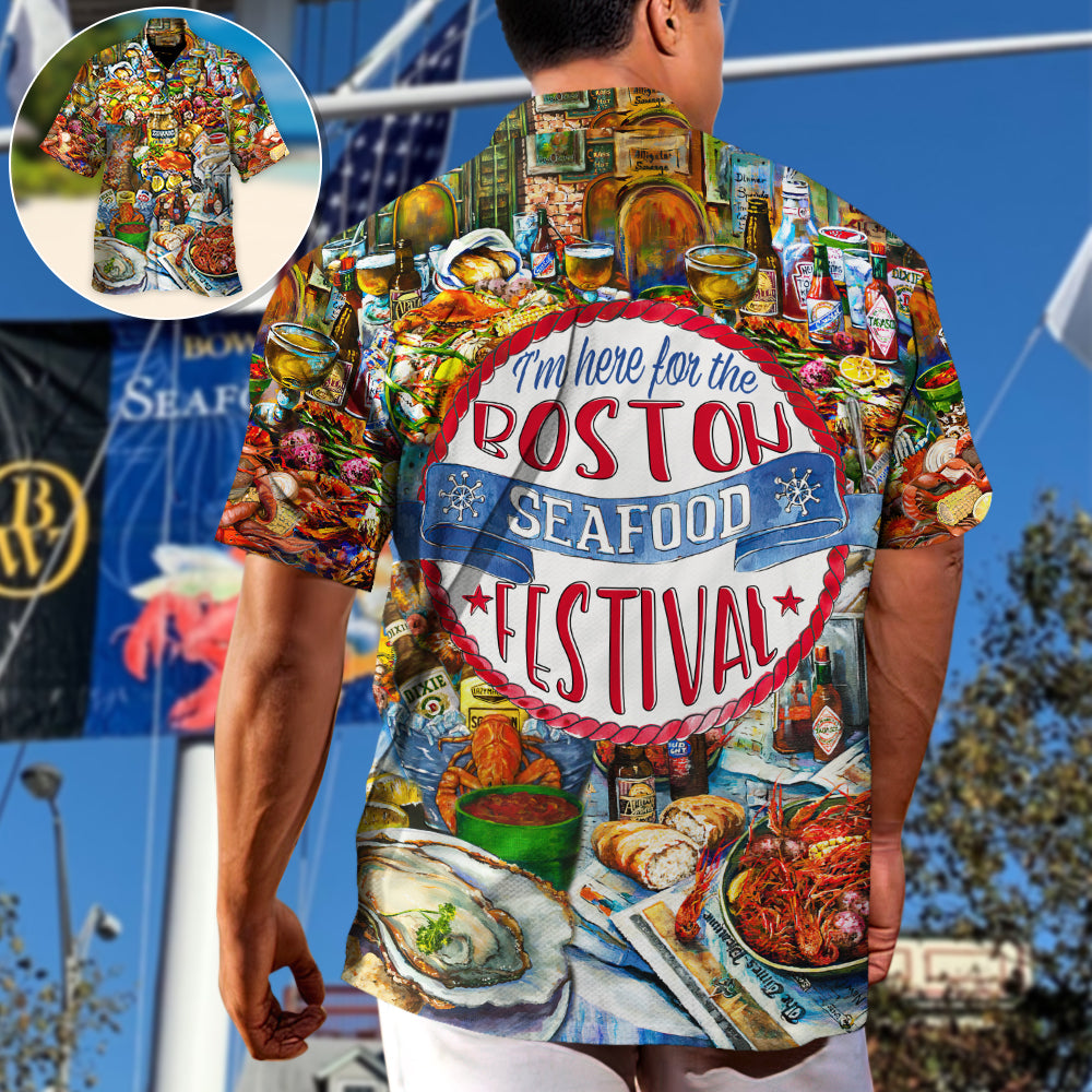 Coastal Crawfish Hawaiian Shirt Print Closeup For Weekend Trips