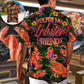 Tropical Lobster Hawaiian Shirt Summer Design Detail For Tropical Vacations