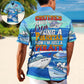 Funny Cruise Gift Beach Hawaiian Shirt Design Detail For Beach Days And Holiday Travel