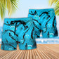 Freediving Beach Shorts Pattern Detail For Island Trips And Relaxed Casual Wear