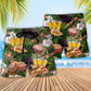 BBQ Beach Shorts Pattern Detail For Island Trips And Easy Warm Weather Wear