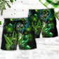 Skull Beach Shorts Pattern Detail For Resort Wear And Travel Ready Comfort