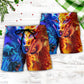 Dragon Beach Shorts Pattern Detail For Resort Wear And Thoughtful Gift Giving