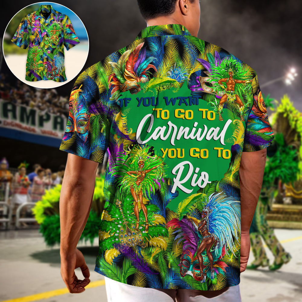 Colorful Festival Hawaiian Shirt Artwork View For Tropical Vacations