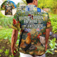 Vintage Gardening Garden Hawaiian Shirt Creative Print View For Warm Weather Events