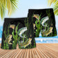 Fishing Beach Shorts Pattern Detail For Seaside Leisure And Weekend Casual Style