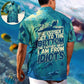 Coastal Scuba Diving Activity Hawaiian Shirt Resort Outfit View For Vacation Style