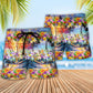 Coastal Beach Shorts Pattern Detail For Island Trips And Everyday Comfort