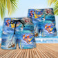Surfing Don't Be Jealous Because I Surf Better Beach Shorts For Resort Trips And Poolside Style