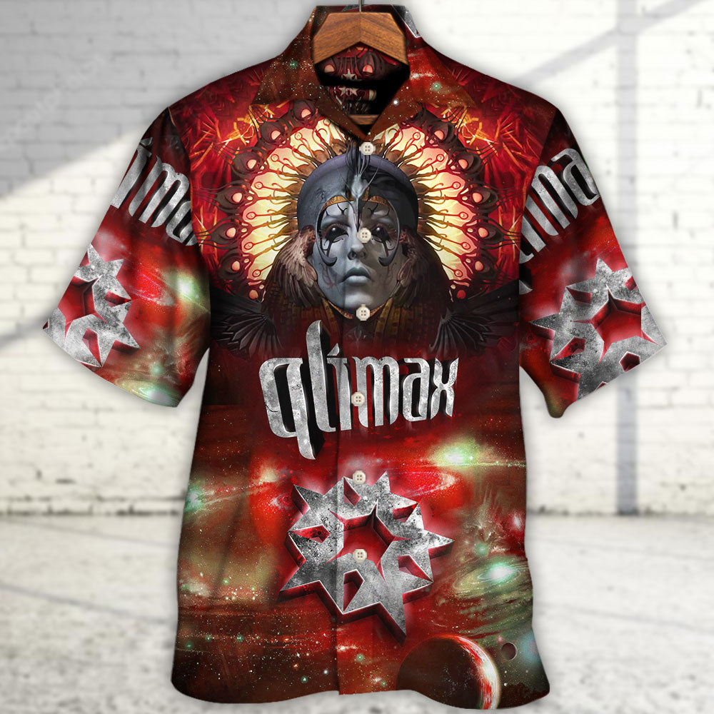 Electronic Music Festival Hawaiian Shirt Creative Print View For Tropical Vacations