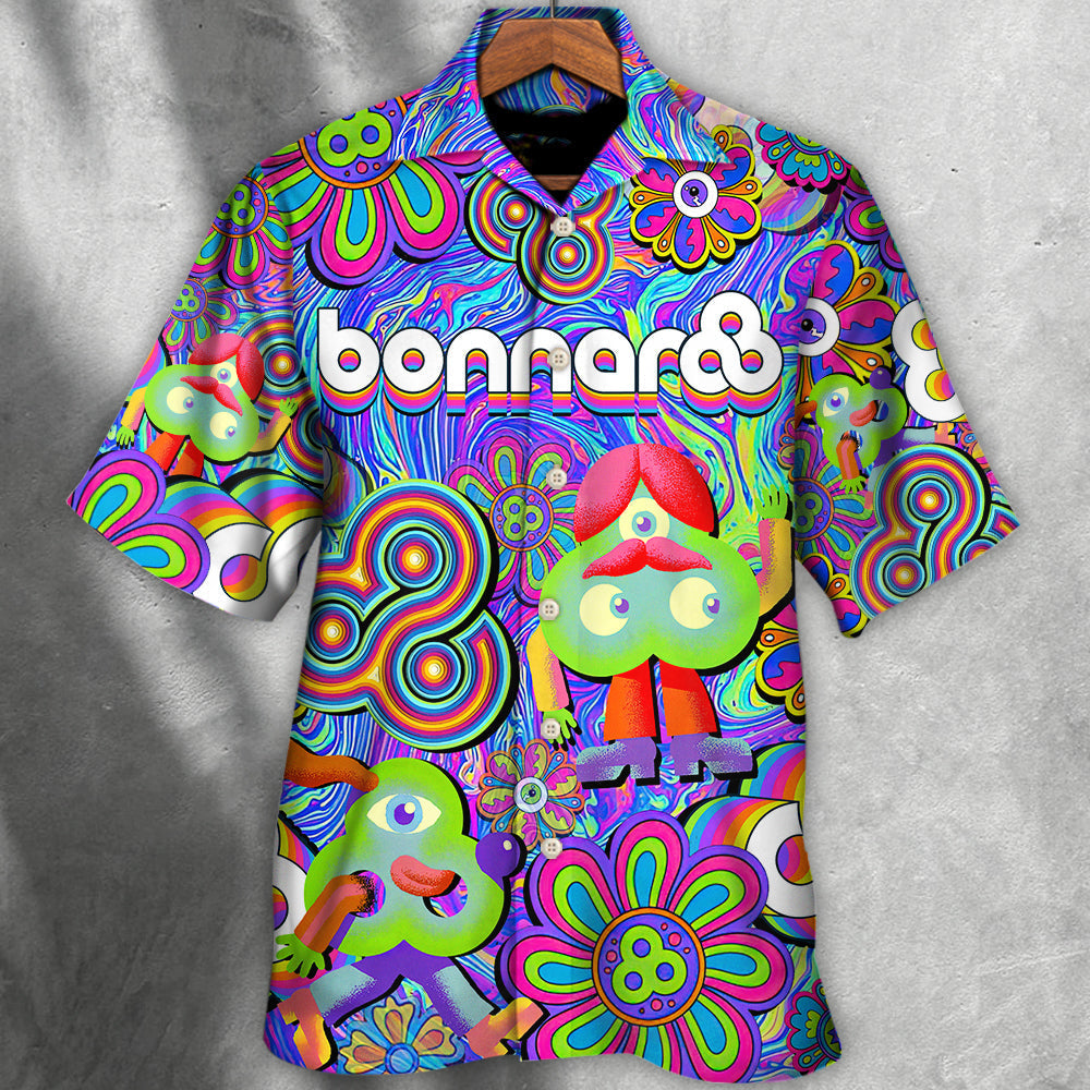 Summer Music Festival Hawaiian Shirt Relaxed Style View For Tropical Vacations