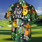 Tropical Funny Golf Taco Hawaiian Shirt Relaxed Style View For Beach Days