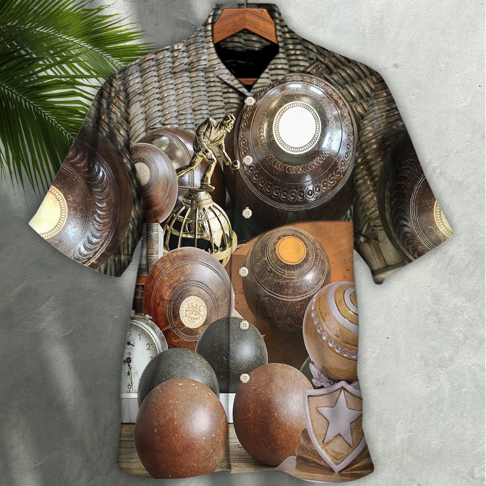 Lawn Bowling Vacation Sport Hawaiian Shirt Relaxed Style View For Thoughtful Gifting