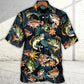 Tropical Fishing Adventure Graphic Hawaiian Shirt All Over Print Detail For Outdoor Gatherings
