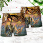 Dragon Battle Defend Territory Art Beach Shorts For Weekend Adventures And Comfort