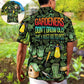 Vintage Gardening Plants Hawaiian Shirt Design View For Vacation Style