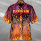Vintage Music Event Built Burn Hawaiian Shirt Design Detail For Sunny Adventures And Casual Wear