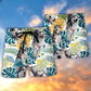Husky Funny Tropical Leaf Style Beach Shorts For Beach Days And Resort Travel