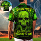 Skull Nice Person Hawaiian Shirt For Summer Vacation And Beach Travel