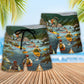 Kayaking Beach Shorts Pattern Detail For Outdoor Activities And Thoughtful Gift Giving